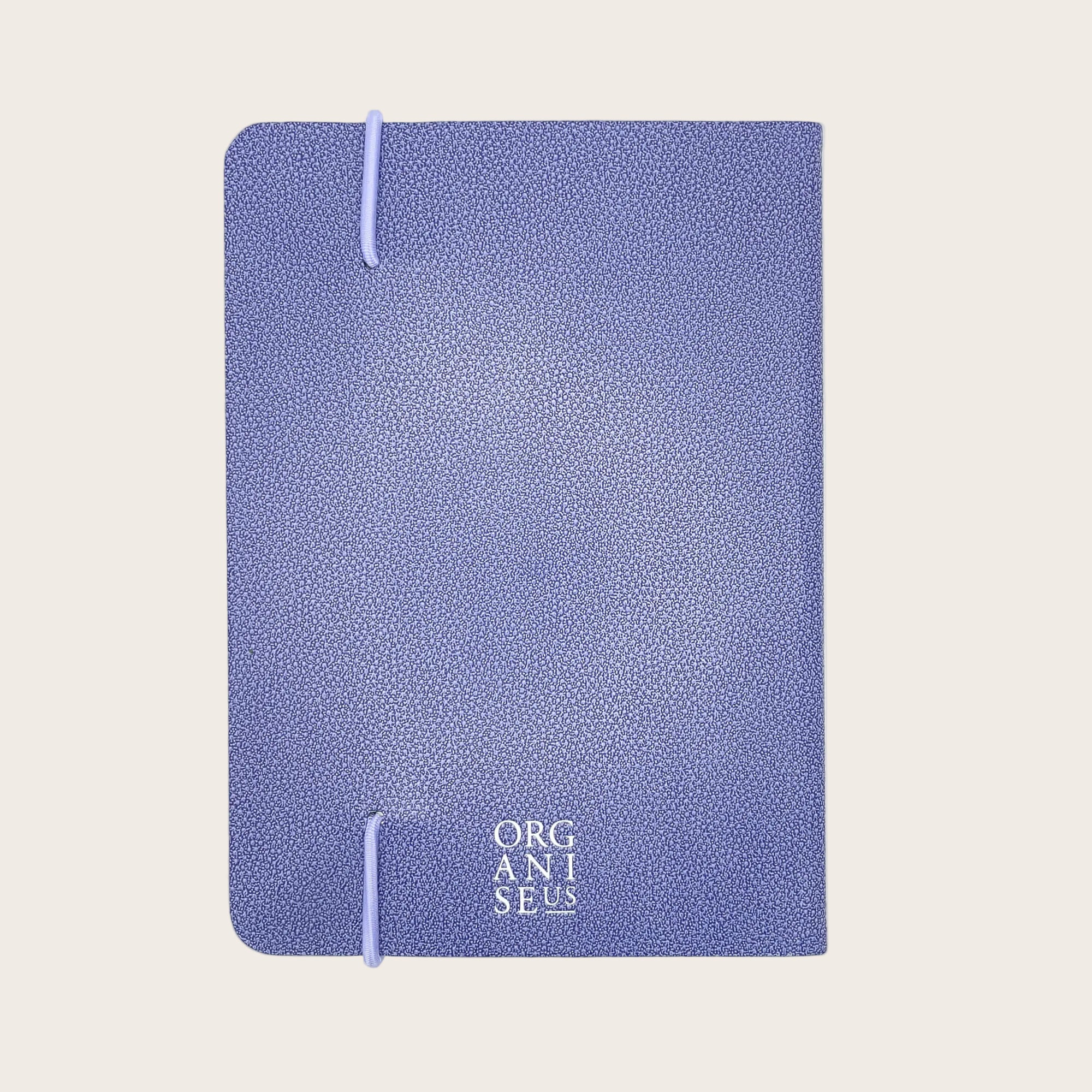 Wellness Journal in Cornflower Blue Galuchat Pellaq