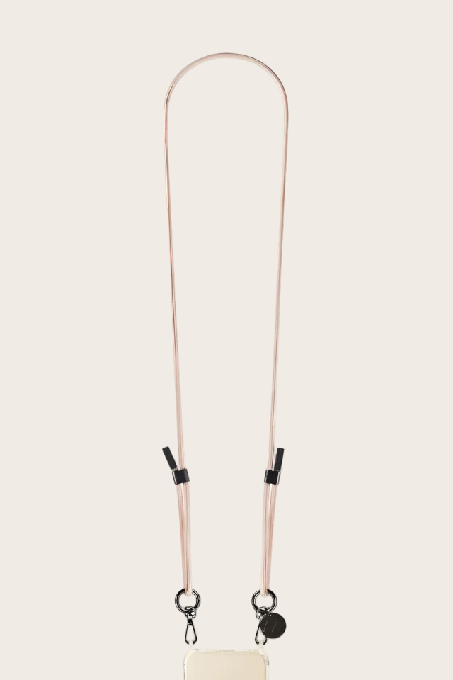 LE312648 | Nae Plain Peach Adjustable Phone Cord