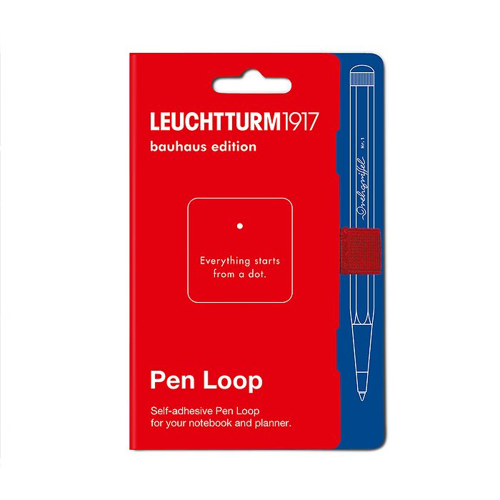 Elastic Pen Loop in Red