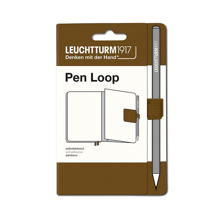 Elastic Pen Loop in Spice Brown