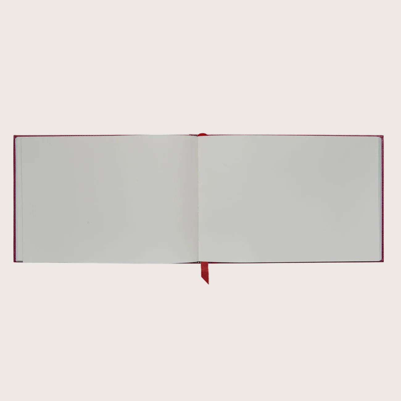 Guests Leather Book in Cherry Red Lizard