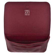 Load image into Gallery viewer, The Chelsea Wallet in Dark Red Leather
