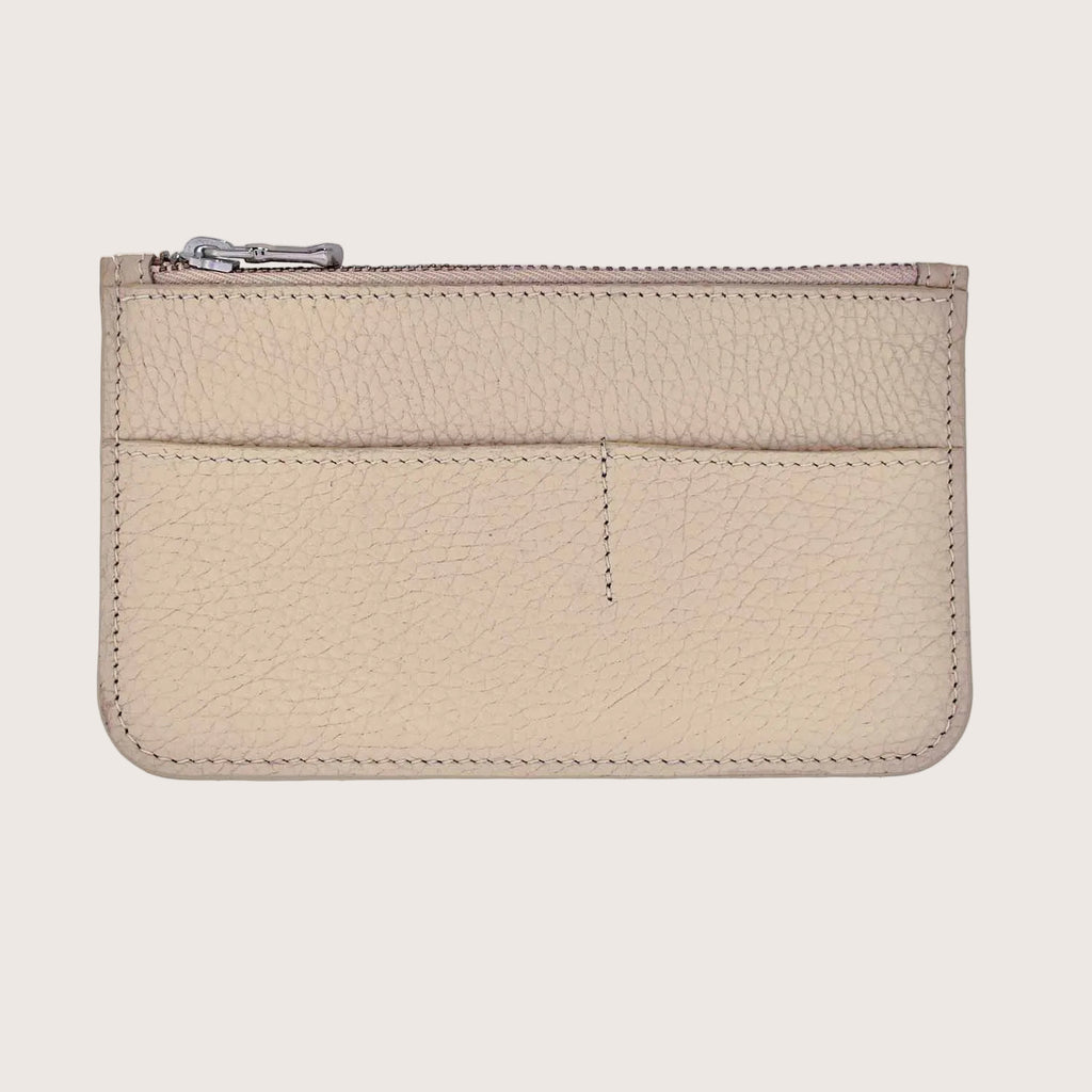 Chelsea Organiser Leather Wallet in Cream