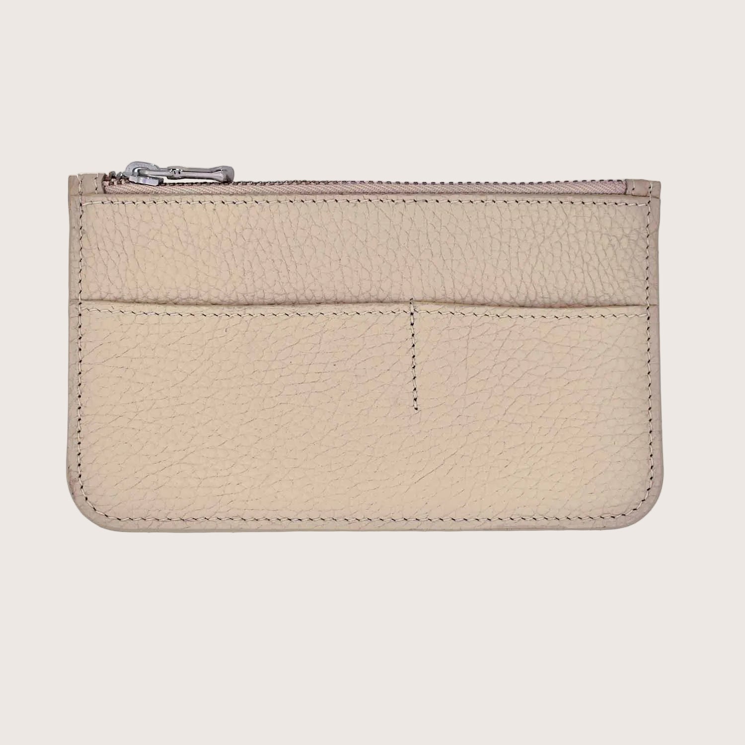 Chelsea Organiser Leather Wallet in Cream