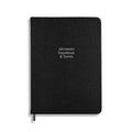 Adventures Expeditions & Travels Midsize in Black lizard - Feint ruled