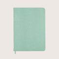 Midsize Ruled Pellaq Notebook in Mint Green Lizard - Decide Ditch Delegate Do!