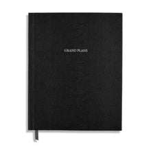 Load image into Gallery viewer, Grand Plans - Desk in Black pellaq - Feint ruled
