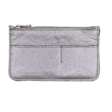Load image into Gallery viewer, The Chelsea Wallet in Silver Leather
