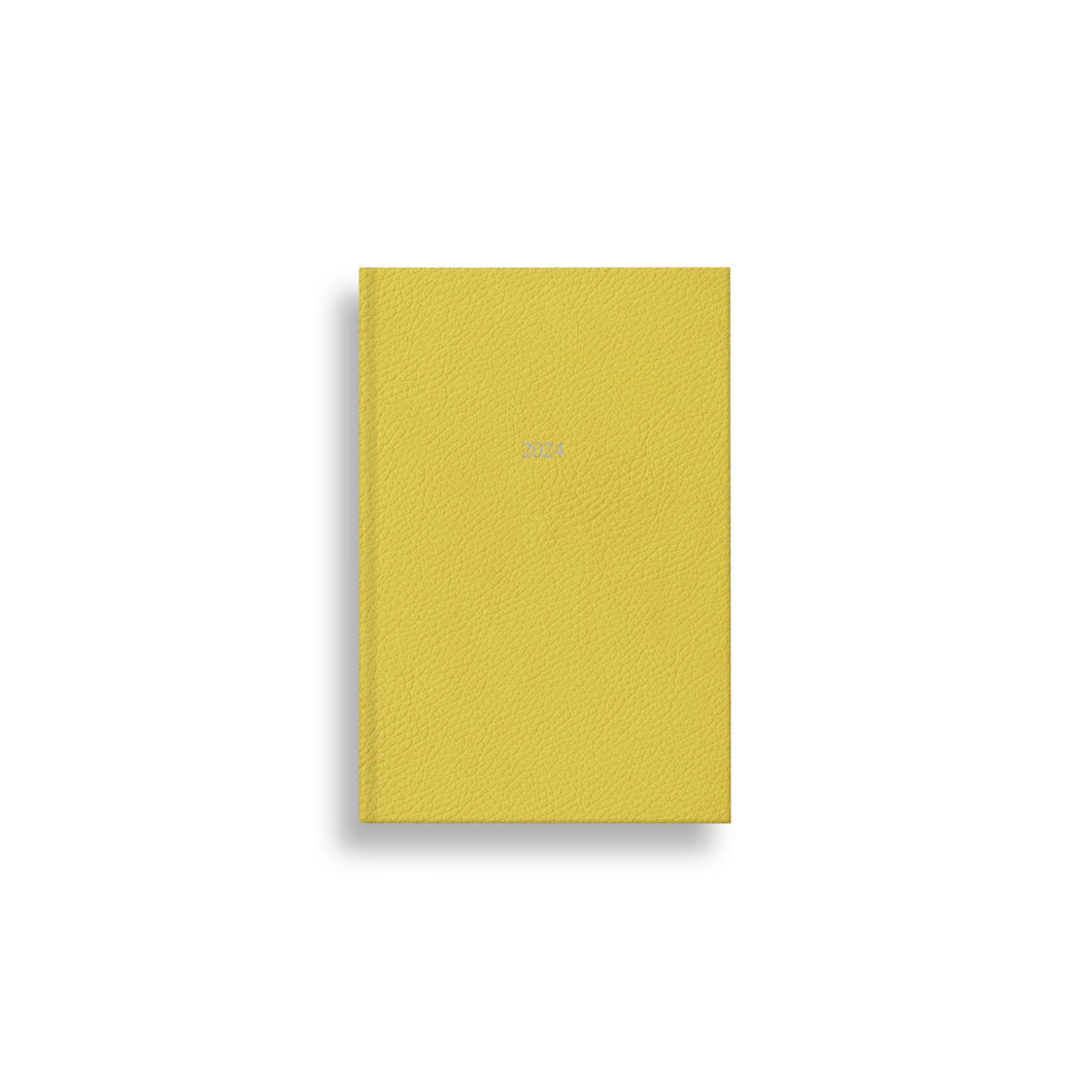 Small Belgravia Diary 2024 in Yellow Crispel