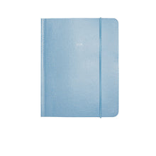 Load image into Gallery viewer, Midsize Belgravia Diary 2024 in Topaz Blue Lizard
